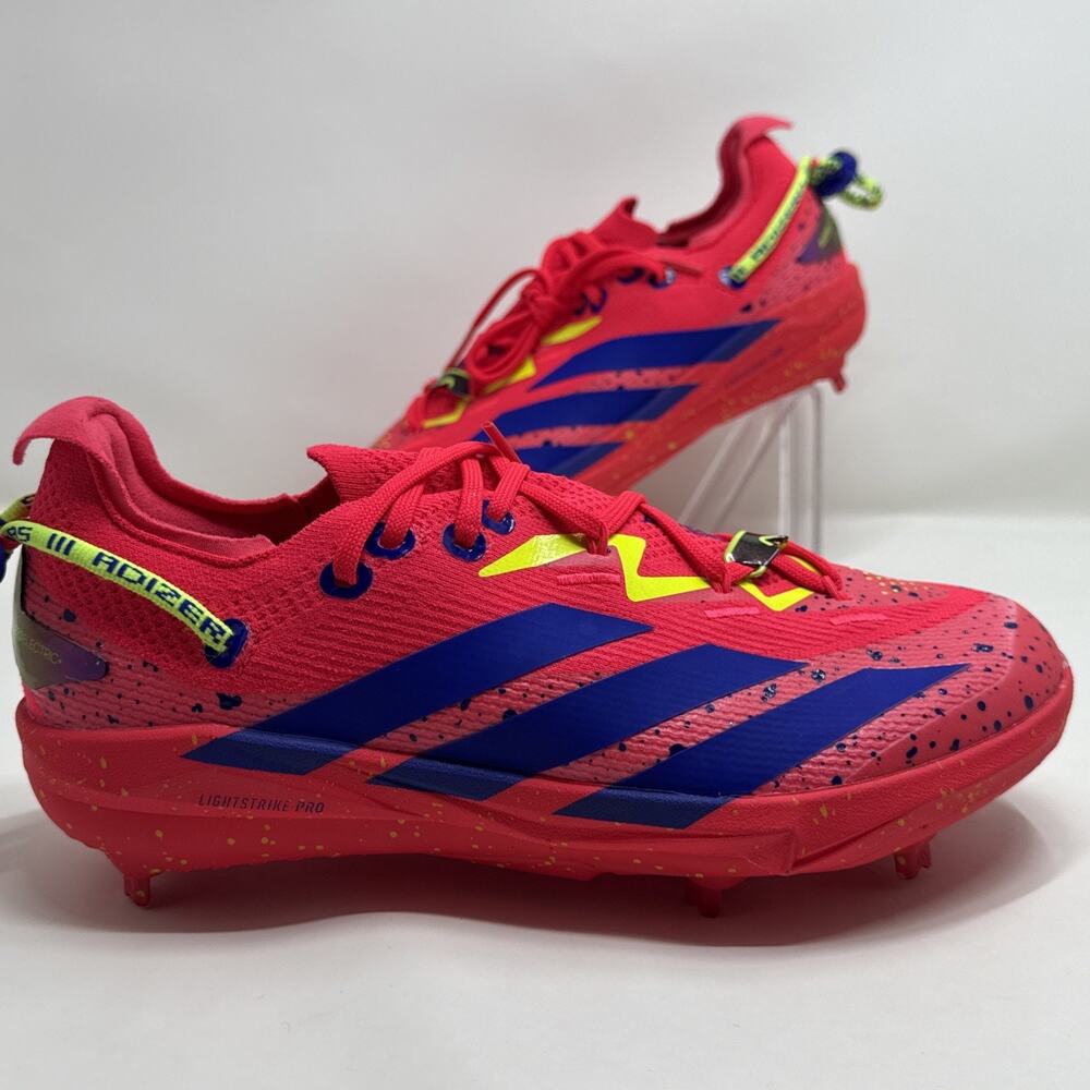 Adidas Adizero Electric + 2.0 Shades Baseball Metal Cleats Red Men’s 7 JH9156